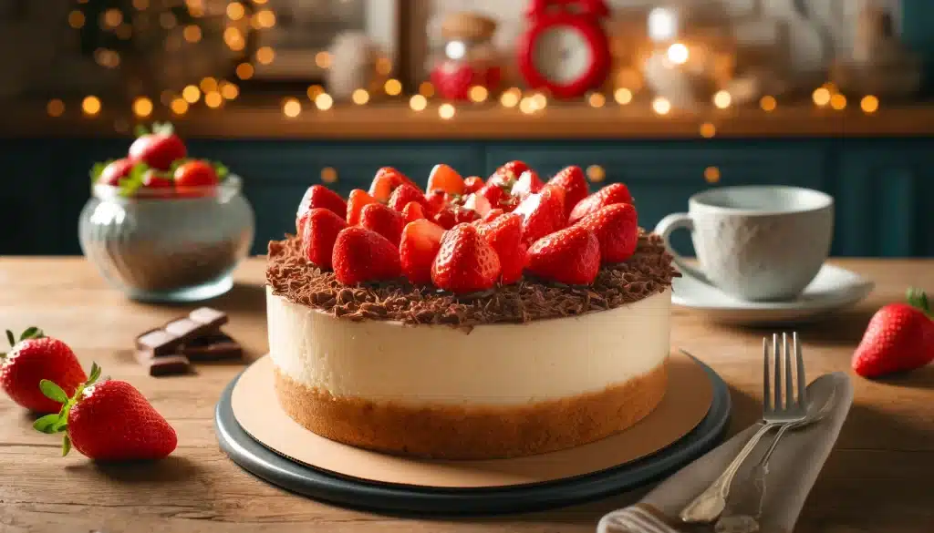 Cheesecake Sin Gluten Sin Horno | Cremoso y Fácil