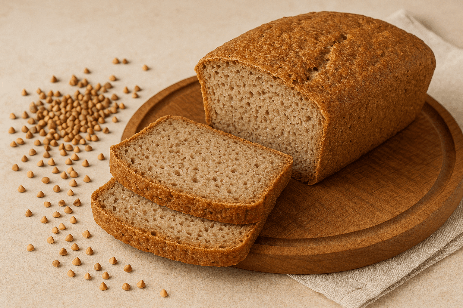 Receta de Pan Sin Gluten con Trigo Sarraceno