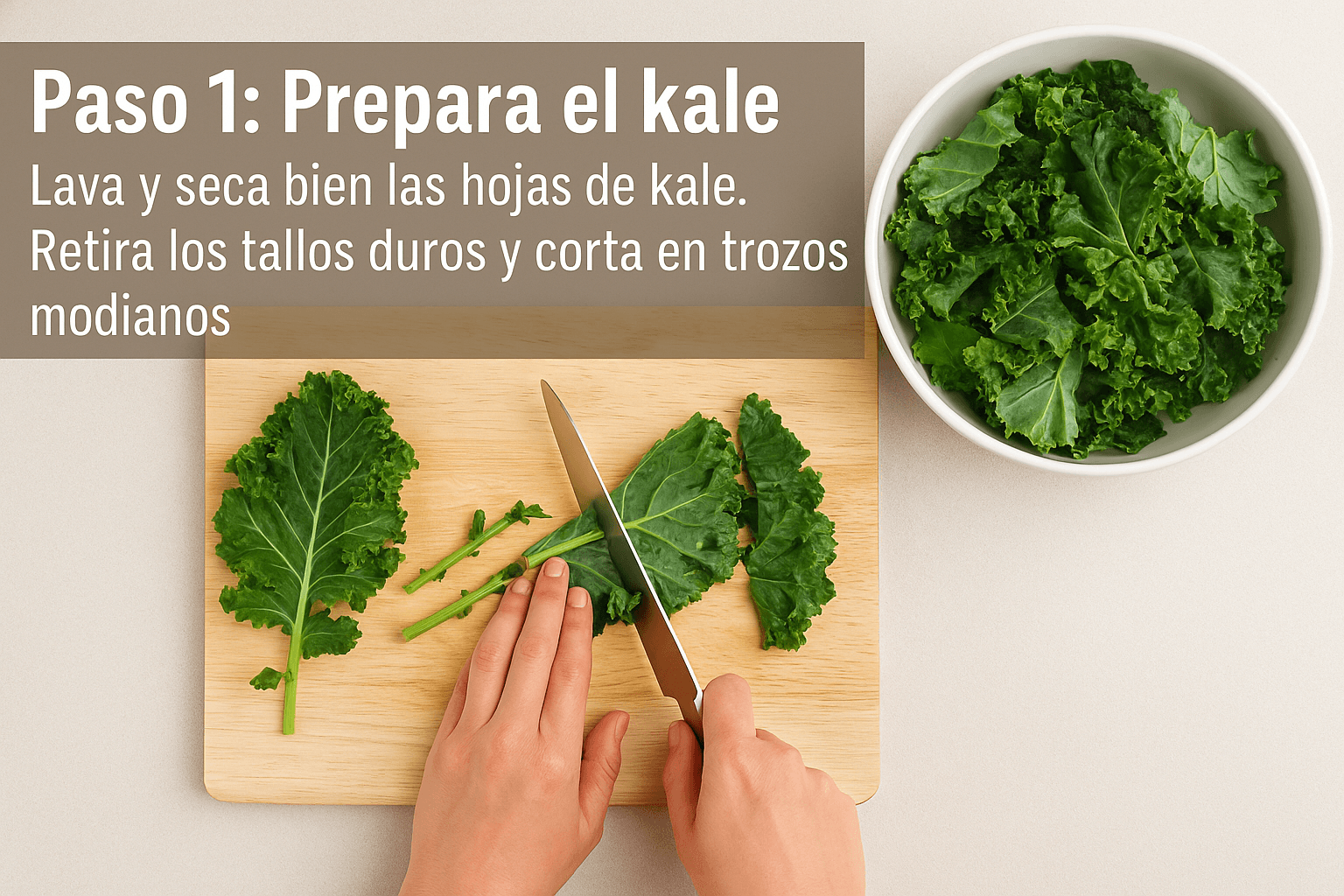 🥦 Receta de Chips de Kale Sin Gluten en Airfryer | Snack Saludable y R&aacute;pido