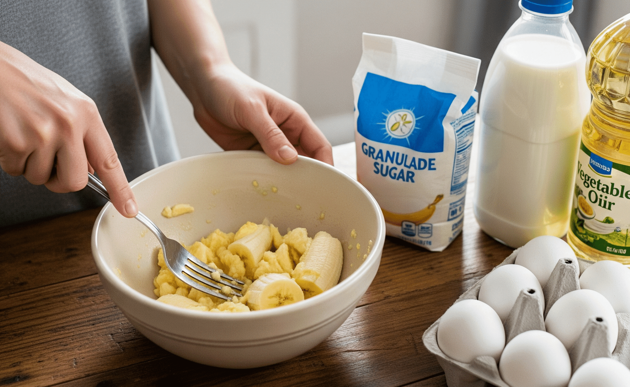 🧁 Receta de Muffins de Plátano y Chocolate Sin Gluten | Deliciosos y Sencillos