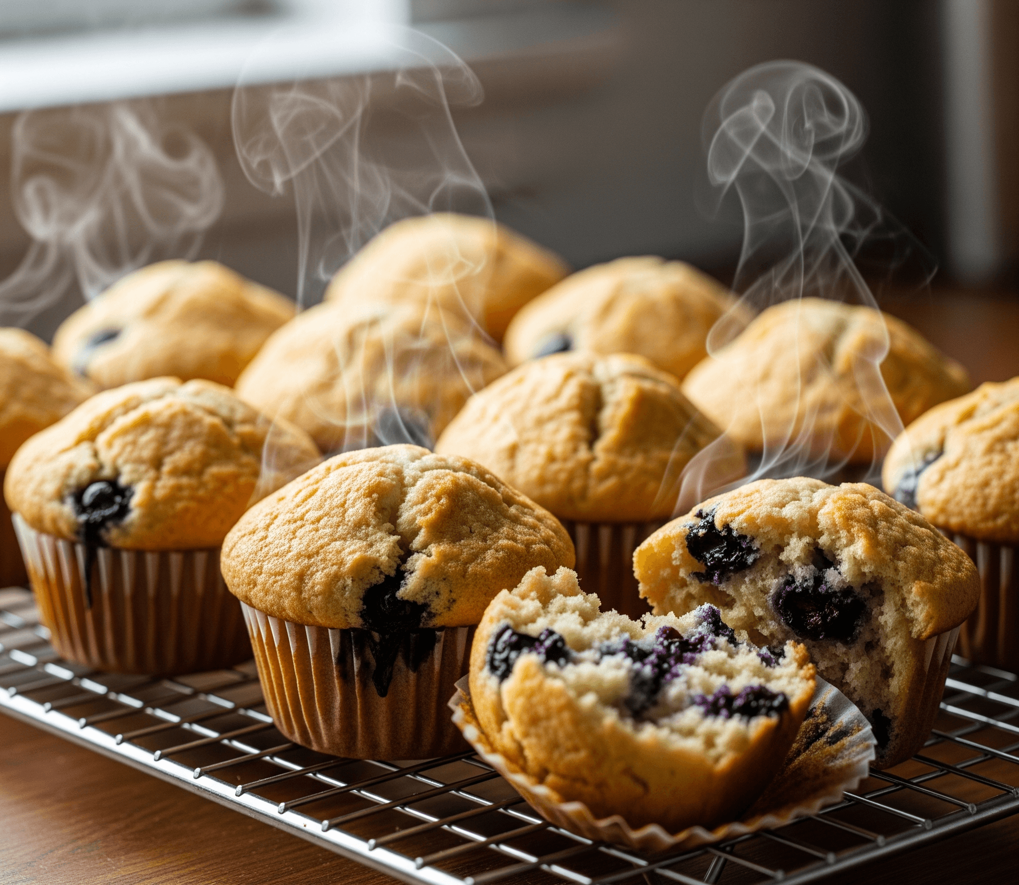 🧁 Receta de Muffins de Plátano y Chocolate Sin Gluten | Deliciosos y Sencillos