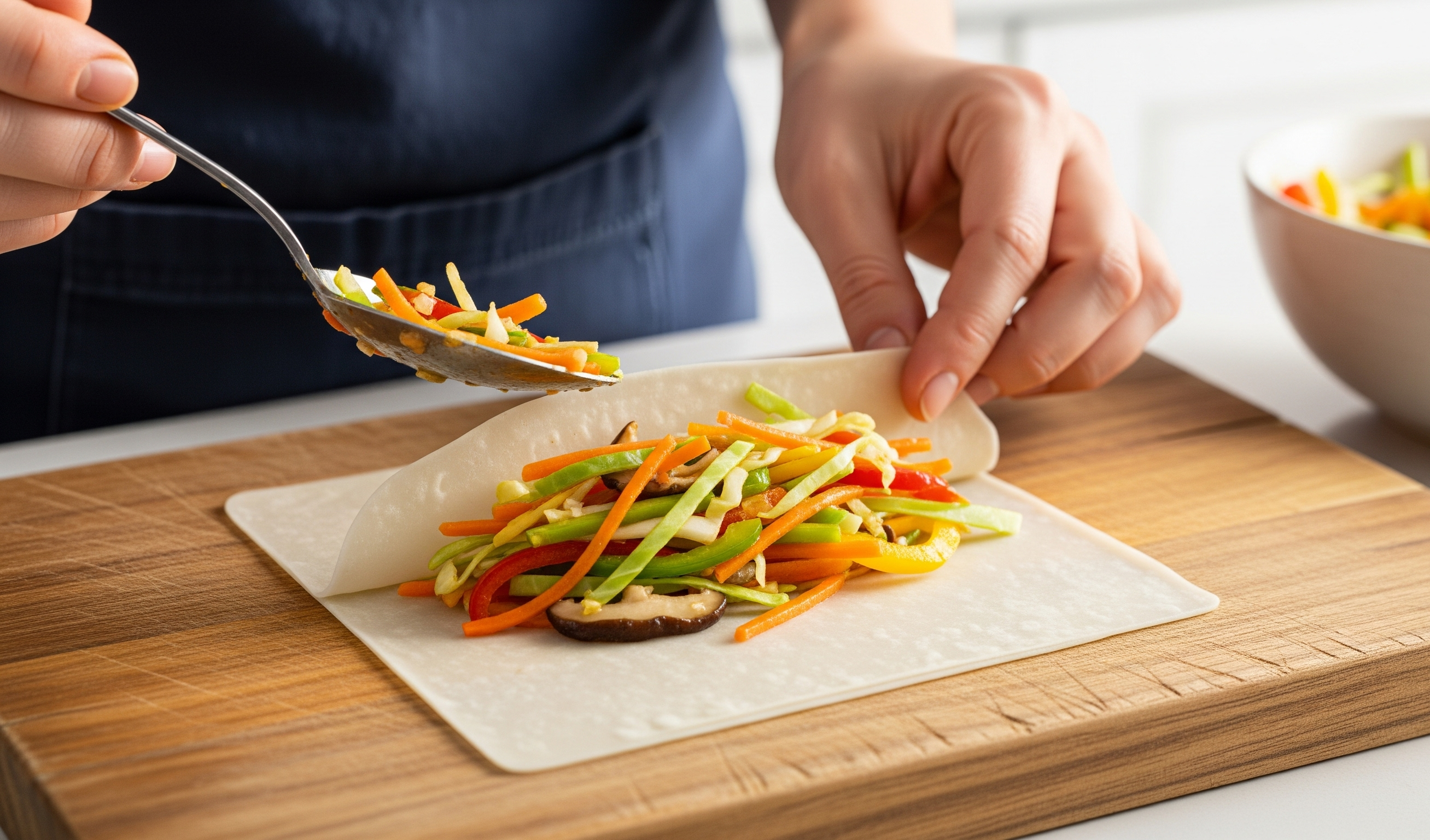 🥟 Receta de Rollitos de Primavera con Masa Casera Sin Gluten