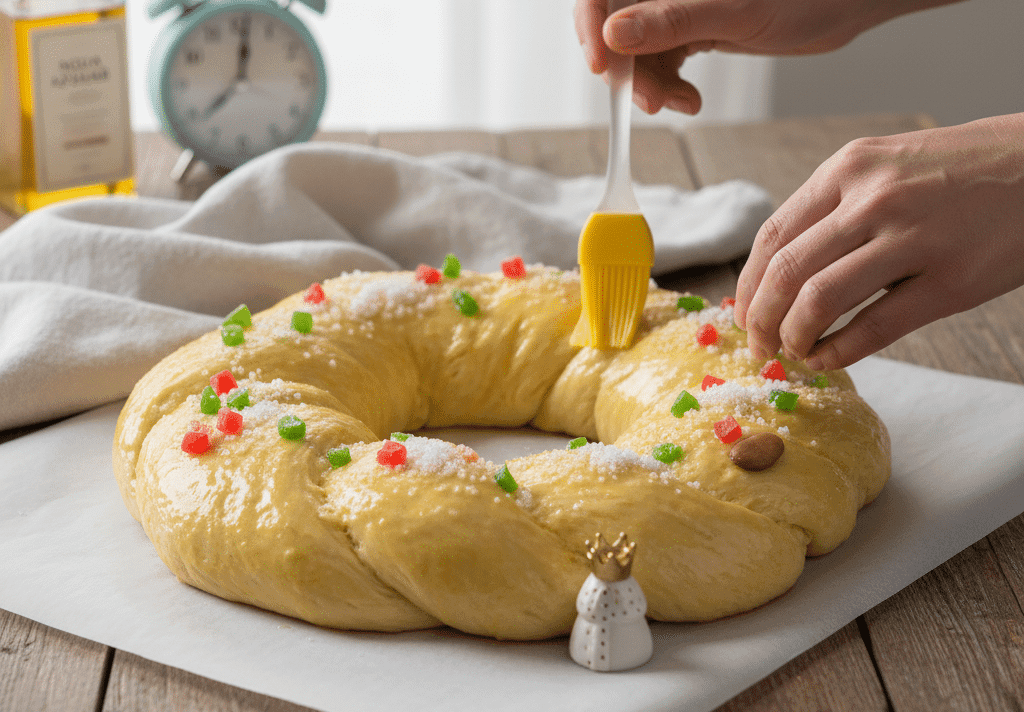 Receta de Rosc&oacute;n de Reyes Sin Gluten | Esponjoso y Arom&aacute;tico para Navidad