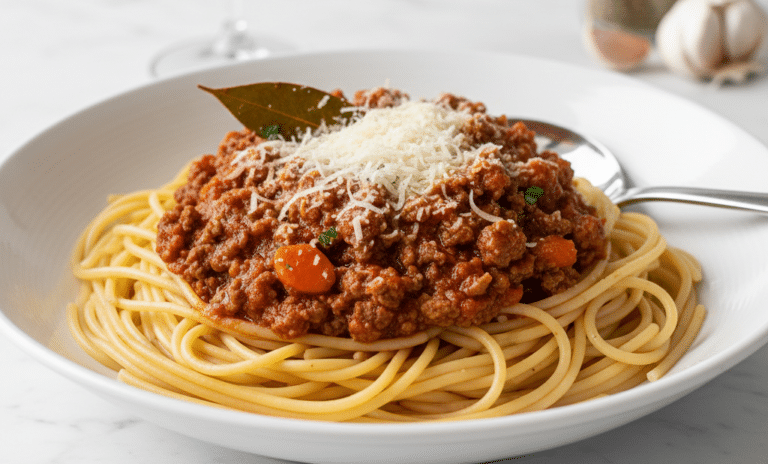 Receta de Pasta Boloñesa Sin Gluten | Clásico Italiano en Versión Sin Gluten